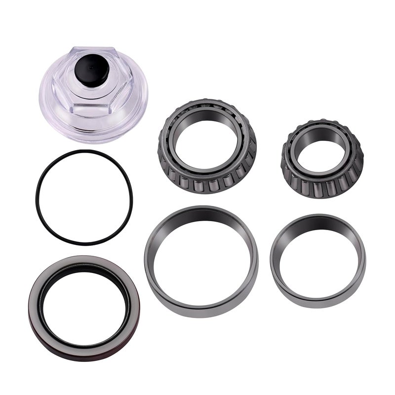 XTPTFABS Trailer Bearing Kit Compatible with Dexter 10K GD Axles After 2009 (Dexter Axle # D100G), Fits for Oil Bath Axles,Used with Drum 9-123, 430, 8-415 Series,12-1/4" x 3-3/8" Hub Drum Assembly - Image 1